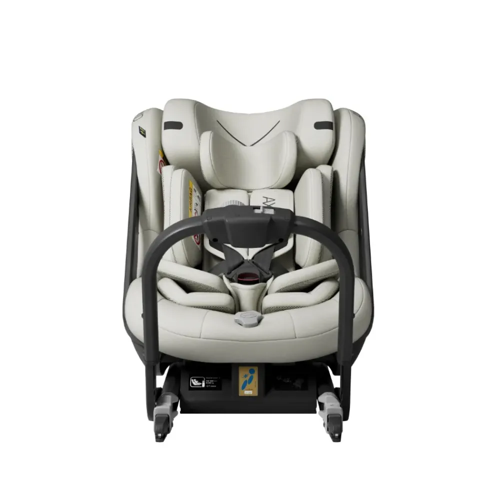 AXKID ONE+ 3 Beachgrass Beige- Autostole 40-125 Cm (0-6 År)