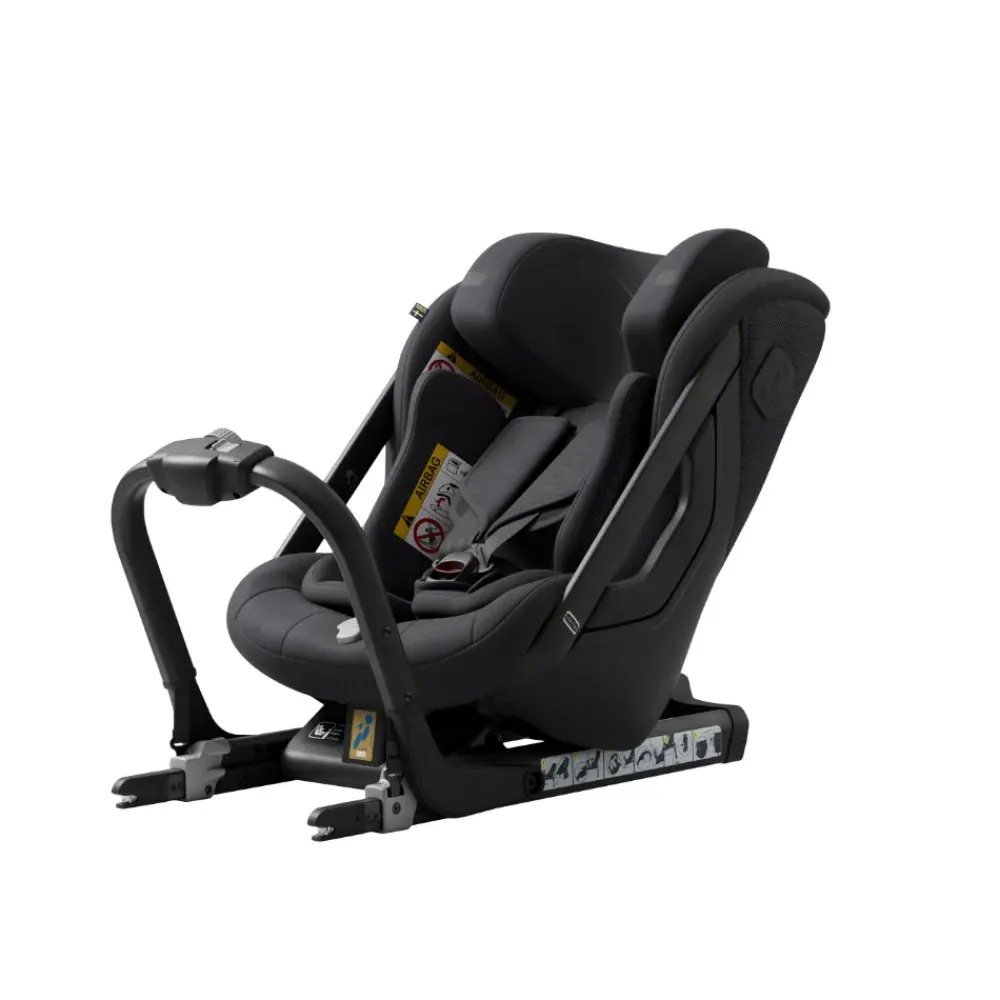 AXKID ONE 3 Coastal Storm Black- Autostole 61-105 Cm (3 Mdr.-4 År)