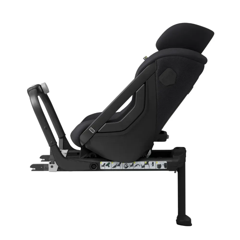 AXKID ONE+ 3 Coastal Storm Black- Autostole 40-125 Cm (0-6 År)