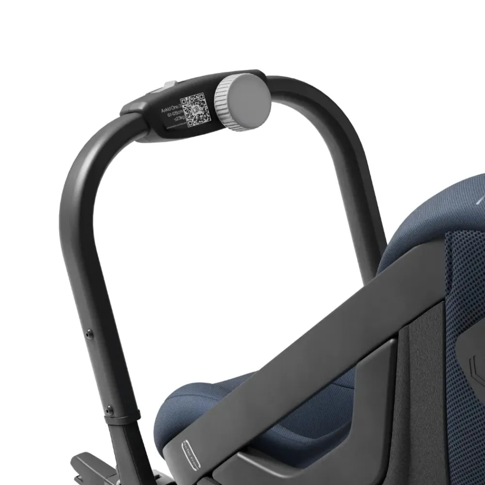 AXKID ONE 3 Glacier Lake Blue- Autostole 61-105 Cm (3 Mdr.-4 År)