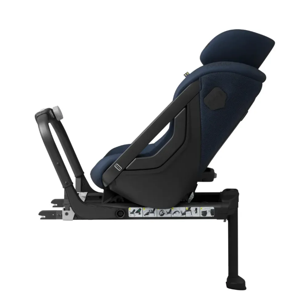 AXKID ONE+ 3 Glacier Lake Blue- Autostole 40-125 Cm (0-6 År)