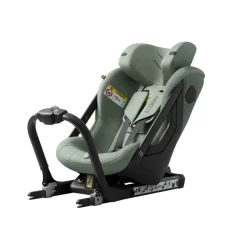 AXKID ONE+ 3 Nordic Bloom Green- Autostole 40-125 Cm (0-6 År)