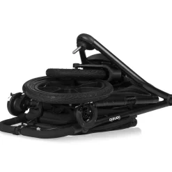 Lionelo Azura - black onyx- Klapvogne Med Flade Sæder