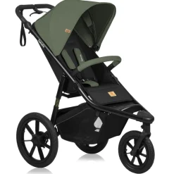 Lionelo Azura - green forest- Klapvogne Med Flade Sæder