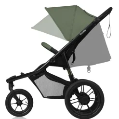 Lionelo Azura - green forest- Klapvogne Med Flade Sæder