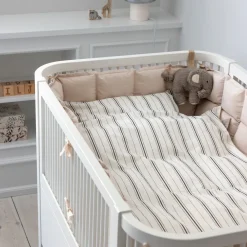 Sebra Baby & Jr. seng - classic white - FSC®-Børn Tremmesenge