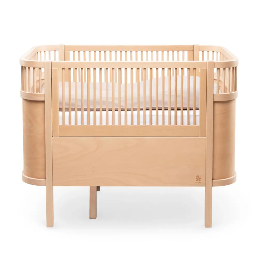 Sebra Baby & Jr. seng - wooden edition - FSC®-Børn Tremmesenge