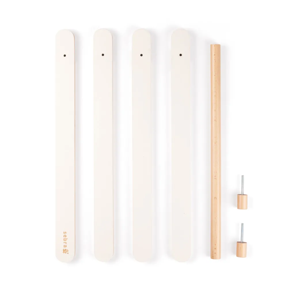 Sebra Baby aktivitetsstativ, træ - FSC®- Trælegetøj|Aktivitetstæpper