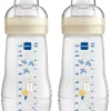 MAM Baby Bottle 270 Ml, 2-Pak- Sutteflasker