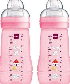 MAM Baby Bottle 270 Ml, 2-Pak- Sutteflasker