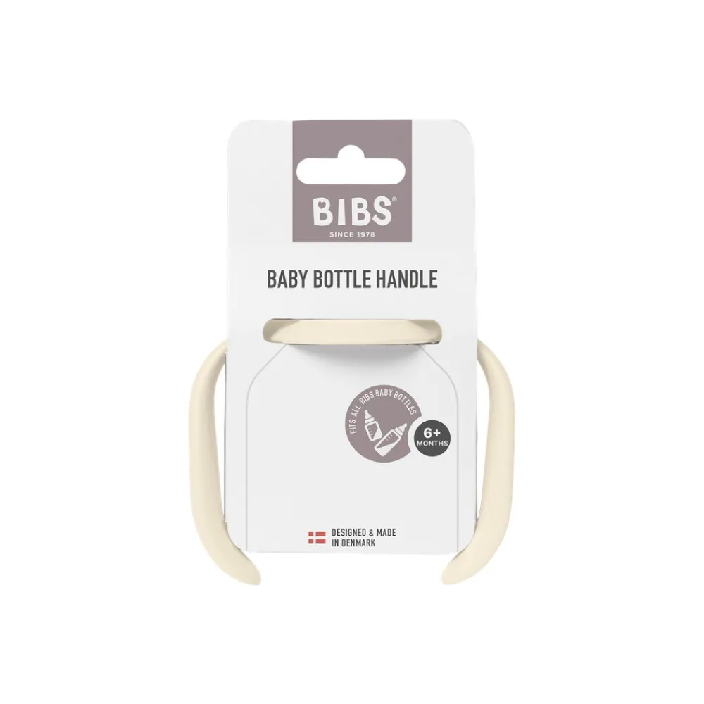 BIBS Baby Bottle Handle Ivory- Sutteflasker