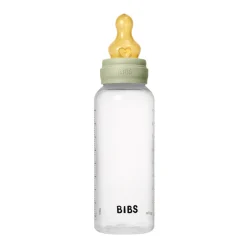 BIBS Baby Bottle Latex 1 pack 270 ml Sage- Sutteflasker