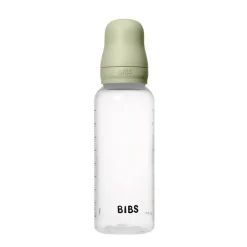 BIBS Baby Bottle Silicone 1 pack 270 ml Sage- Sutteflasker