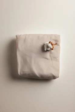 Sebra Baby lagen, Jersey, seabreeze beige-Børn Lagner & Vådliggerlagner