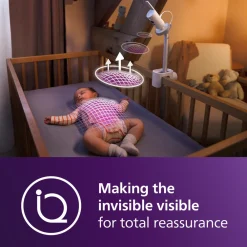 Philips Avent Baby Monitor, Overvågning af søvn og vejrtrækning- Babyalarmer