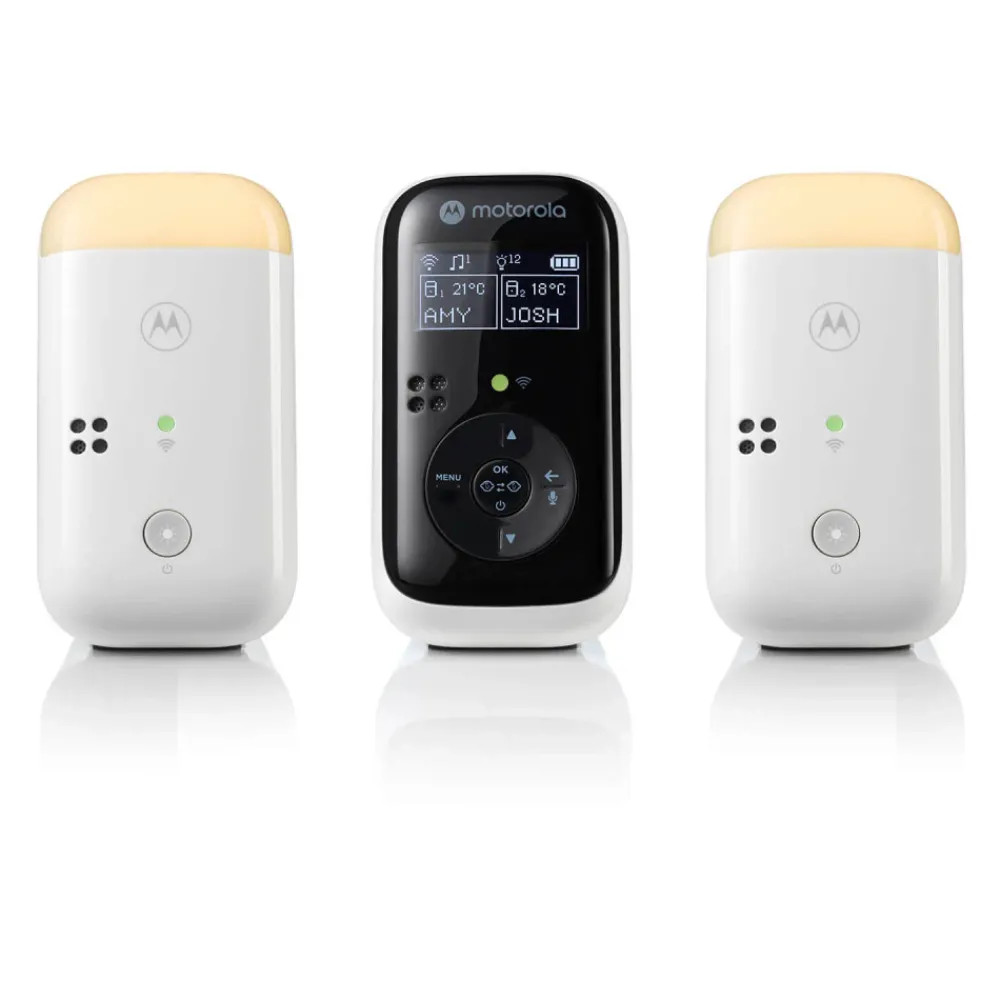 MOTOROLA Baby Monitor PIP15 Twin Audio- Babyalarmer
