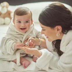 Nuvita Baby negle sæt ENGLISH ROSE- Plejeartikler Til Baby