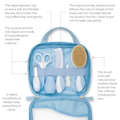 Nuvita Baby pleje sæt - blå- Plejeartikler Til Baby