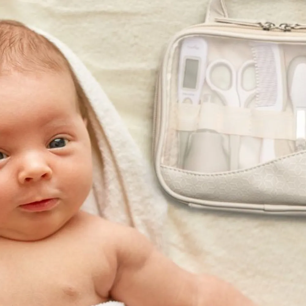 Nuvita Baby pleje sæt BEIGE- Plejeartikler Til Baby