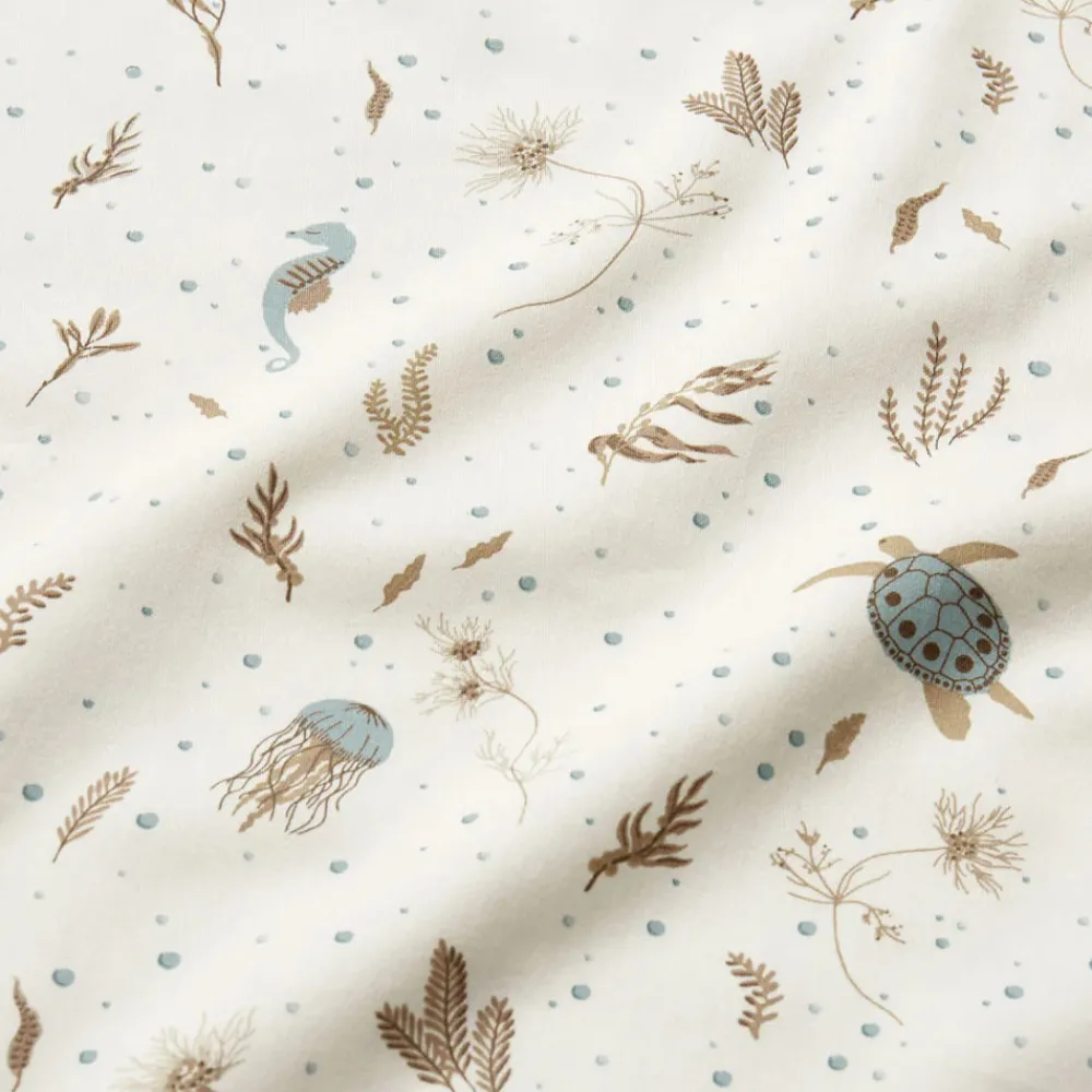 Cam Cam Copenhagen Baby Sengetøj - GOTS Sea Garden-Børn Sengetøj