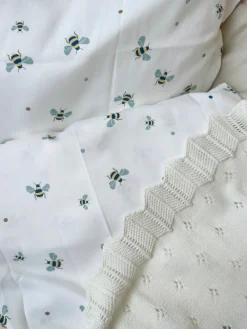 Vanilla COPENHAGEN Baby sengetøj - Honey Bee Happy-Børn Sengetøj