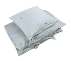 Filibabba Baby sengetøj - Pearl Blue-Børn Sengetøj