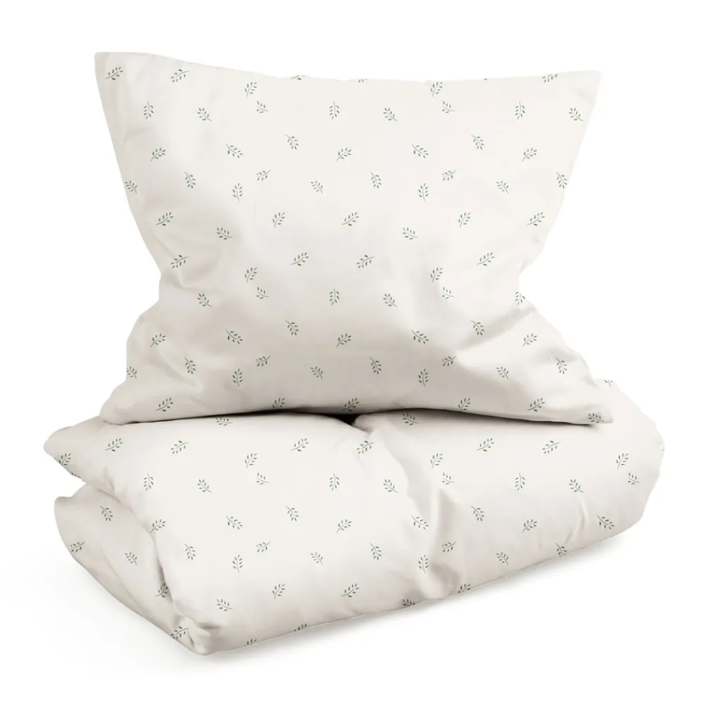 Sebra Baby sengetøj - Sophora Leaves-Børn Sengetøj