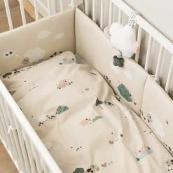 Done By Deer Baby sengetøj,Tiny farm Sand-Børn Sengetøj