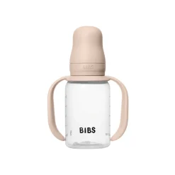 BIBS Baby Sippy Flaske Silikone 1pk 150 ml - Blush- Sutteflasker|Service