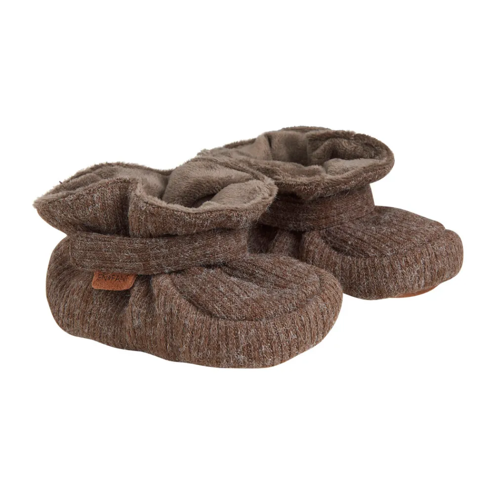 En Fant Baby slippers - Rain Drum melange- Futter