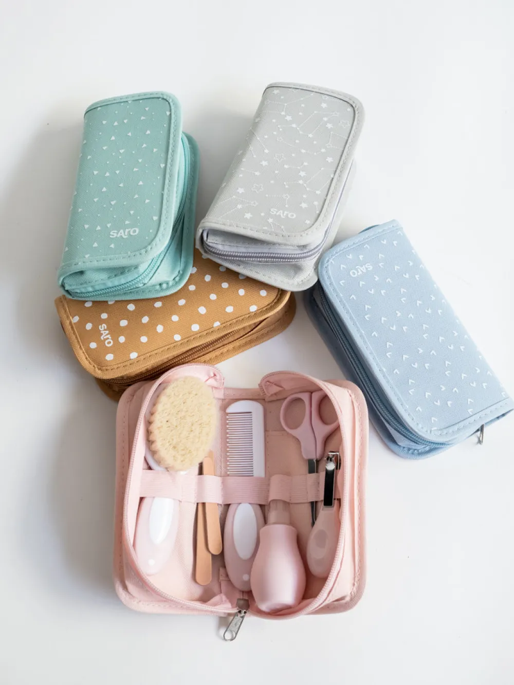 SARO Baby Toilettaske - Blue- Plejeartikler Til Baby