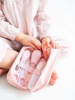 SARO Baby Toilettaske - Pink- Plejeartikler Til Baby