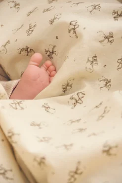 BeKids Baby ulddyne med sengetøj - Elefant-Børn Sengetøj|Pakkeløsninger