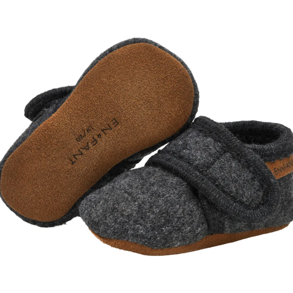 En Fant Baby wool slippers - 1223- Uld Hjemmesko