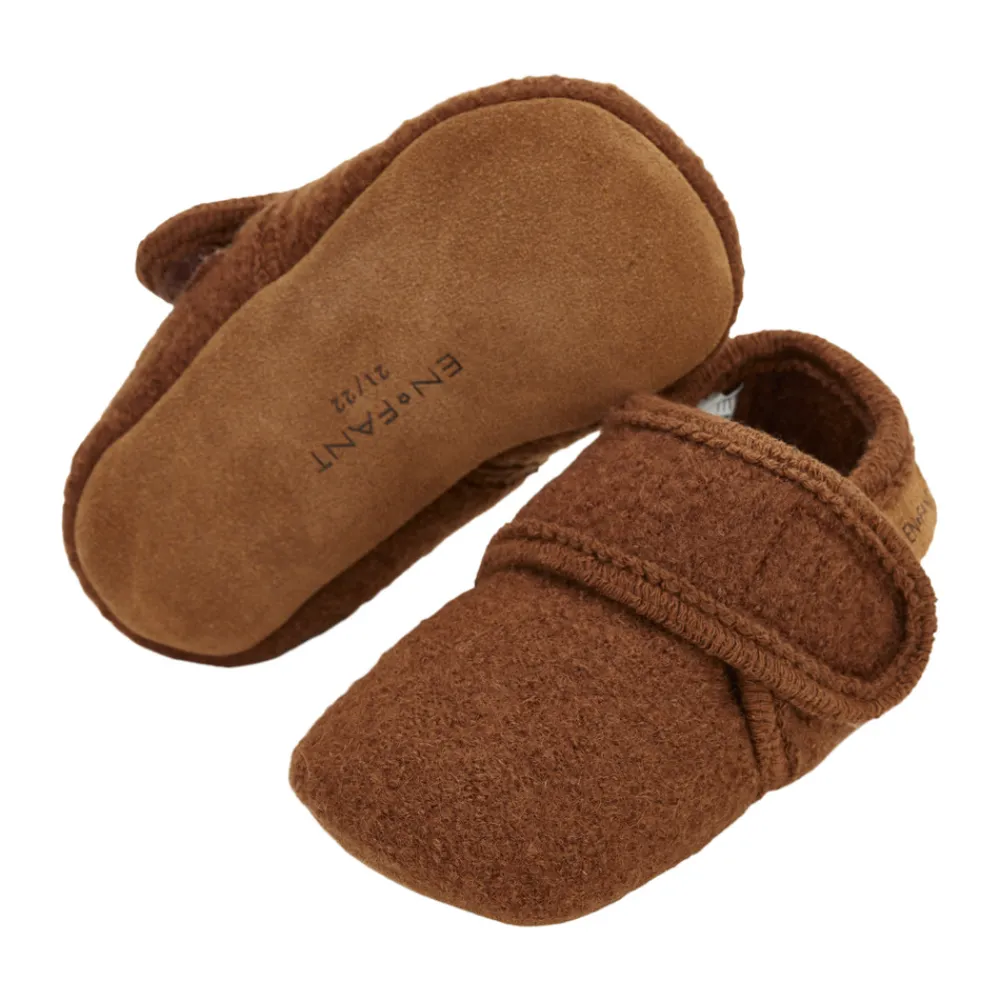 En Fant Baby wool slippers - 2028- Uld Hjemmesko