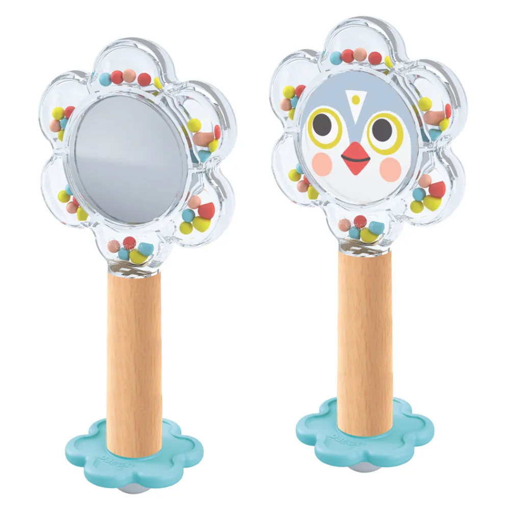 Djeco BabyFlower, Rangle Med Spejl- Bideringe & Rangler