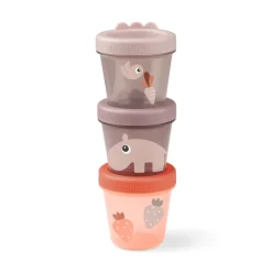 Done By Deer Babymad bøtte 3 stk. Ozzo - Pudder- Madopbevaring