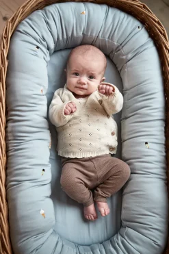 Filibabba Babynest - Pearl Blue-Børn Nest