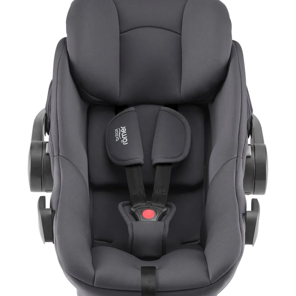 Britax Römer Baby-Safe Core inkl. base - midnight grey- Autostole 40-87 Cm (0-15 Mdr.)