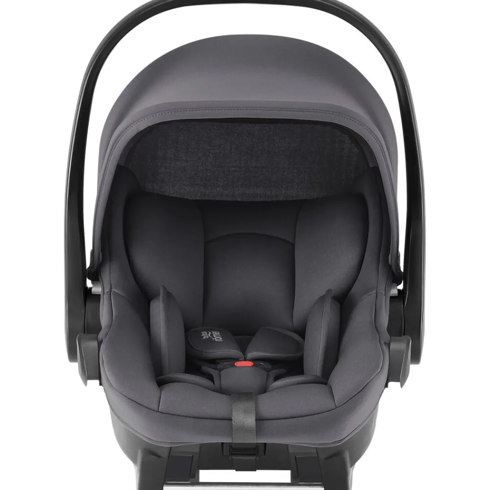 Britax Römer Baby-Safe Core inkl. base - midnight grey- Autostole 40-87 Cm (0-15 Mdr.)