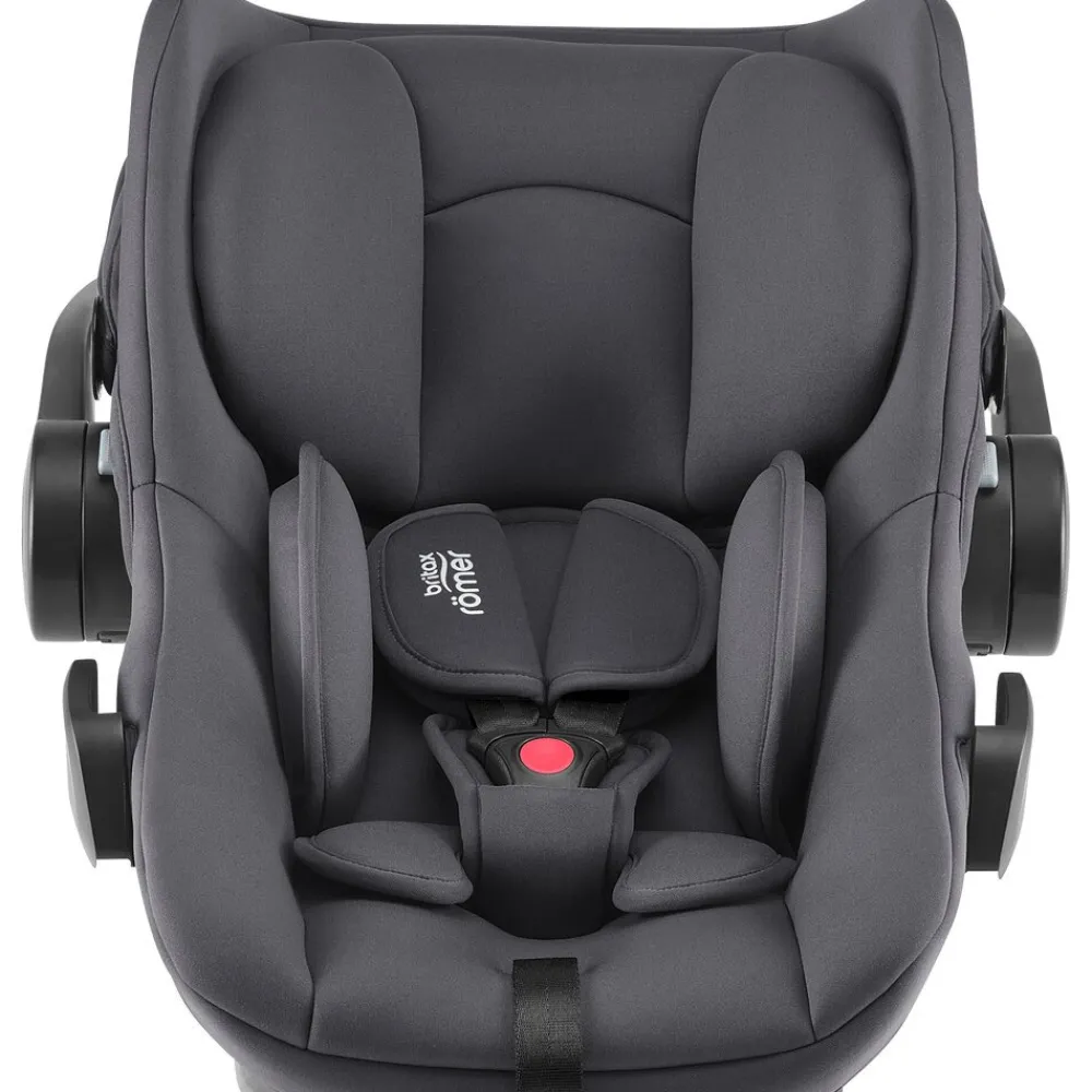 Britax Römer Baby-Safe Core inkl. base - midnight grey- Autostole 40-87 Cm (0-15 Mdr.)