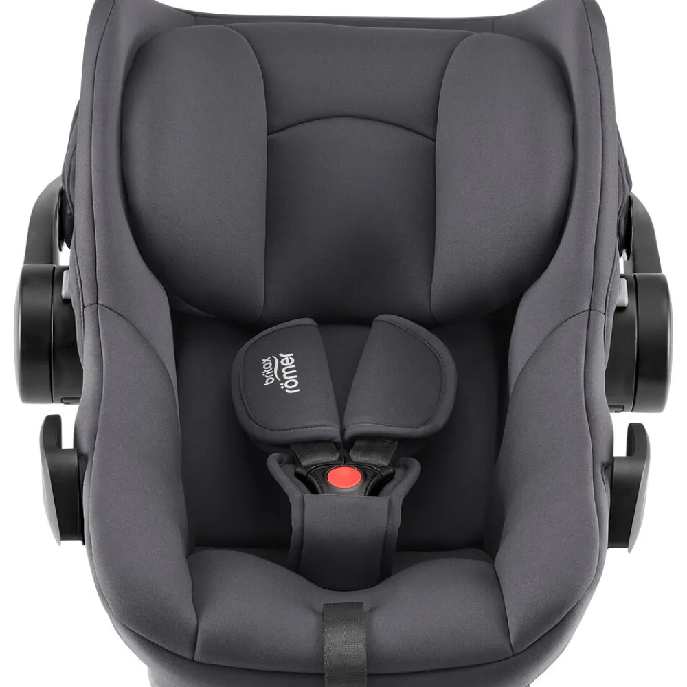 Britax Römer Baby-Safe Core inkl. base - midnight grey- Autostole 40-87 Cm (0-15 Mdr.)