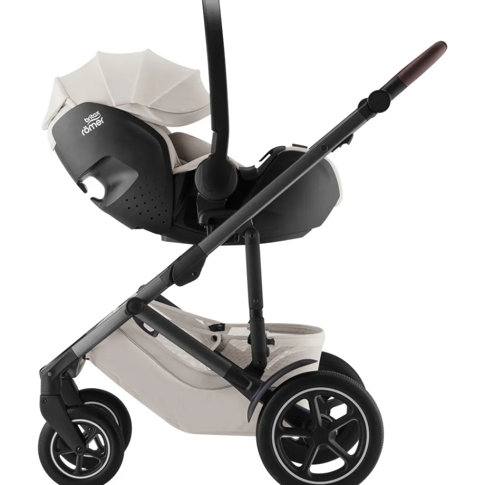 Britax Römer Babysafe Pro Lux- Soft Taupe- Autostole 40-87 Cm (0-15 Mdr.)