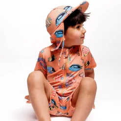 Småfolk Badedragt UV50 - Papaya- Badedragter & Bikinier