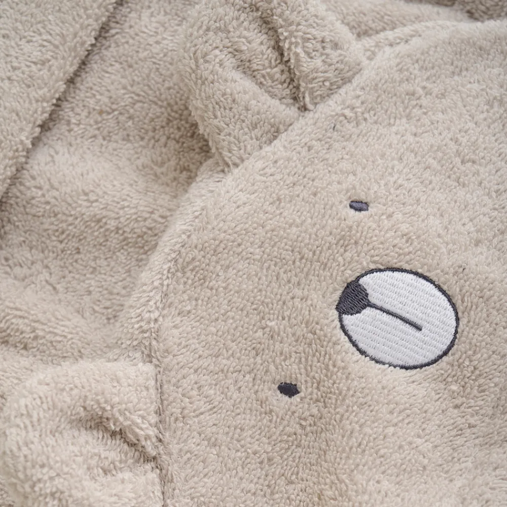 Pippi Badekåbe - Dove - 86/92-Børn Badekåber & Håndklæder