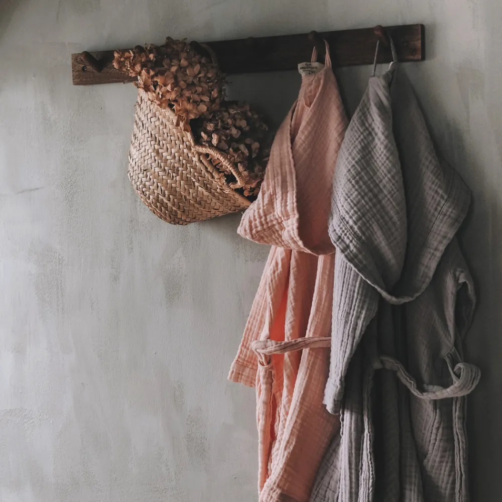 Lille Kanin Badekåbe, Brown Smoke, 3-4 år, 98/104-Børn Badekåber & Håndklæder|Badekåber