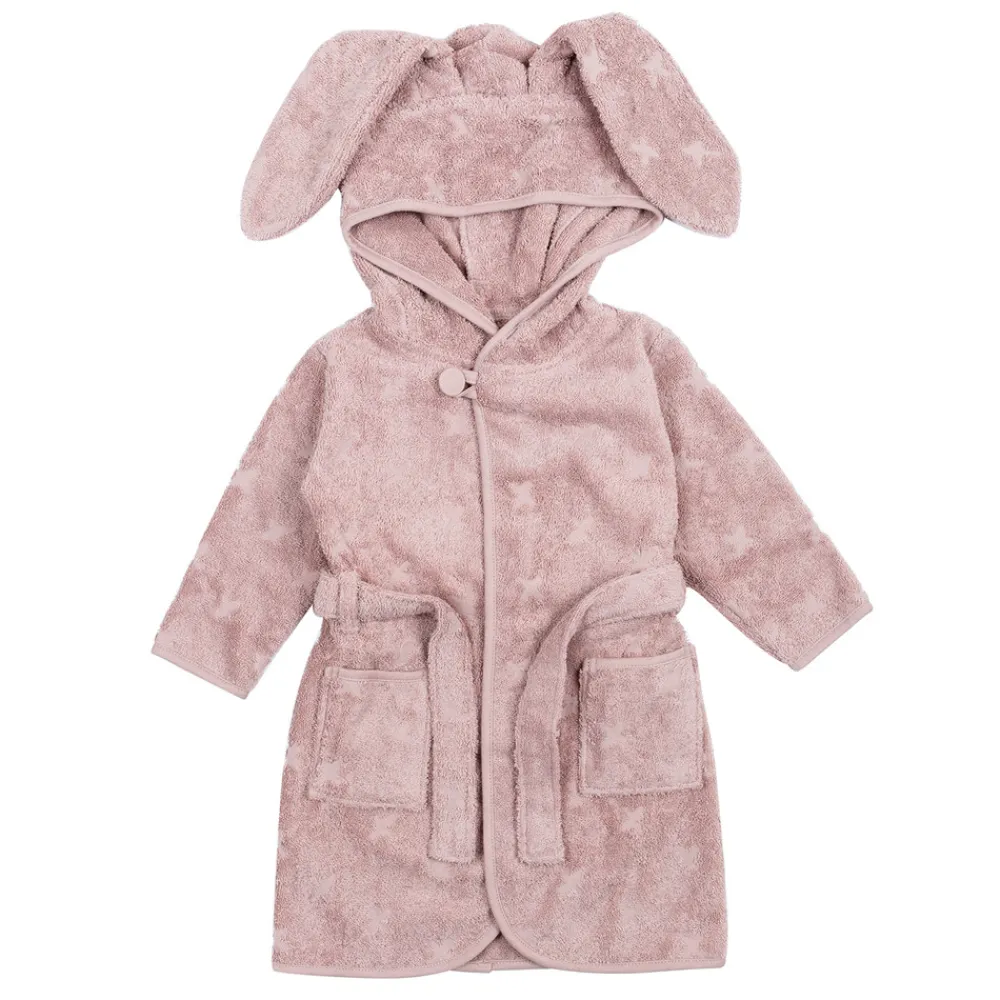 Müsli Badekåbe med kaninører - nightingale 104/110-Børn Badekåber & Håndklæder