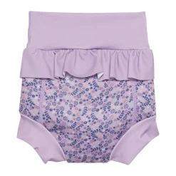 Color Kids Badeshorts med flæser - Lavender Mist- Blebadebukser