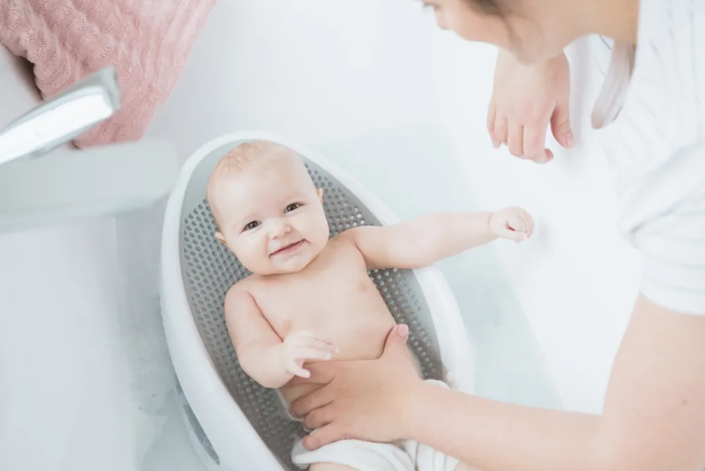 Angelcare Badesupport - Grå- Badekar, Stativer & Badestole