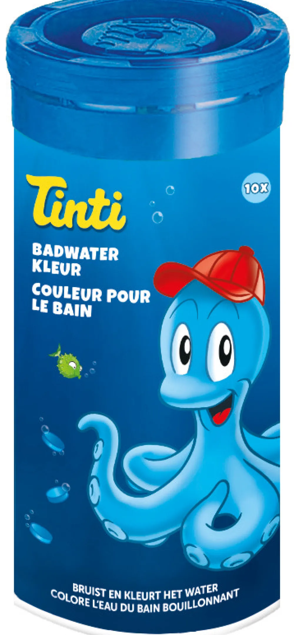 Tinti Badevandsfarver, 10 Styk, Blå- Badelegetøj
